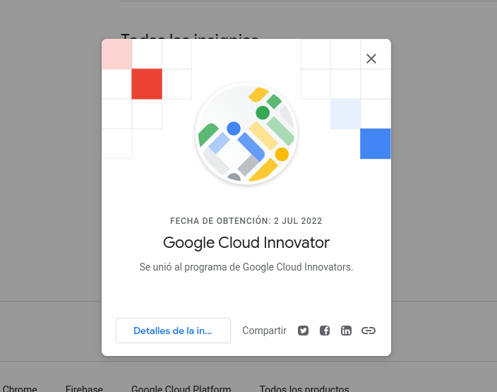 insignia google cloud innovator